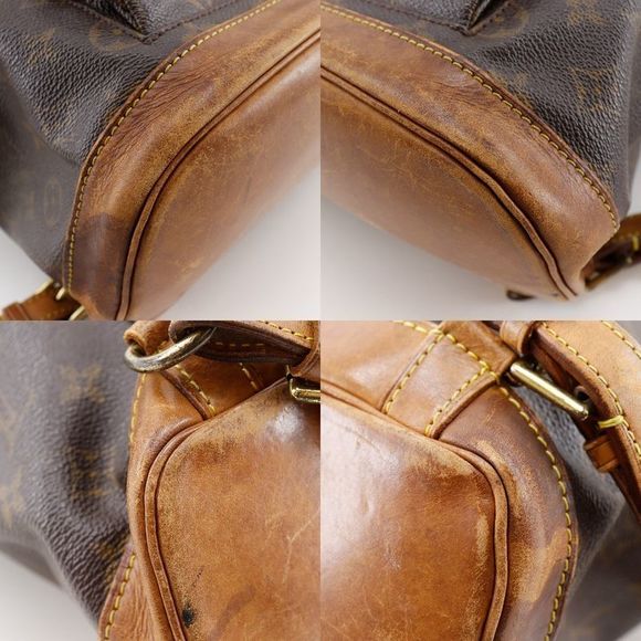 Louis Vuitton Montsourismm M51136 Monogram Canvas Brown Sp1917 Women's Backpack/ - Picture 4 of 10